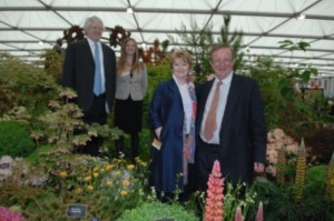 Guy Hands Geraldine Hammond Brenda Blethyn Charles Williams at Chelsea 2015