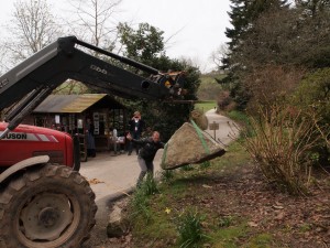 granite boulder from Penryn Granite