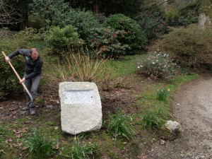 granite boulder from Penryn Granite