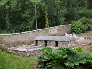 Work on the old kennels