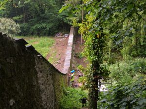 Work on the old kennels