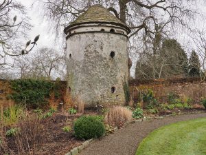 dovecote in the walled garden