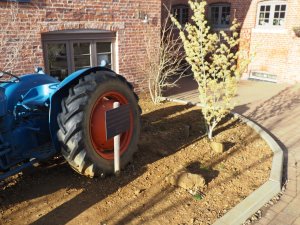 ancient tractor