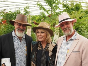 with Guy’s two South African gardeners