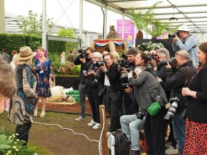 The press line up