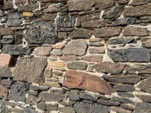 stone wall sea defences