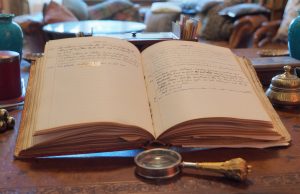 The Garden Diary in the Library