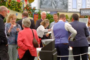 Drinks at the Burncoose Stand
