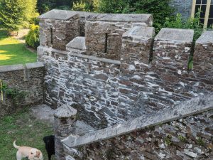 Repairs to the walls