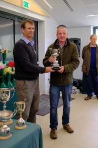 Jaimie receives the RHS Loder challenge cup