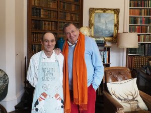 Barry Humphries meets chef Kevin Murray