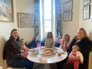 All 4 grandchildren – Serena & Katie