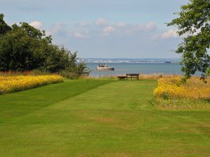 view over the Solent