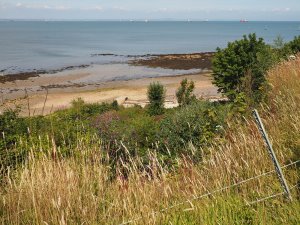 view over the Solent