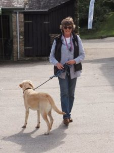 Lizzy & ‘Buddy’ win the dogs scurry