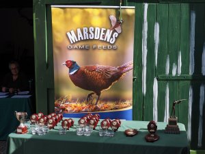 Marsdens sponsor the clay shoot trophies