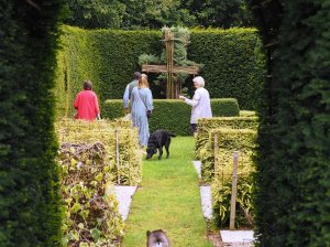 view down the Yew Chapel