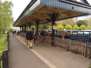 A trip on the 1½ mile model railway adorned with ‘critters’