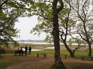 view over the River Beaulieu