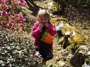 The Easter egg hunt
