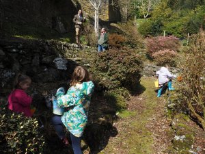 The Easter egg hunt