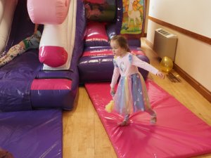 Lamorna’s birthday party at St Ewe Village Hall