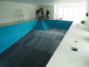 The swimming pool