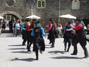 Morris dancers.