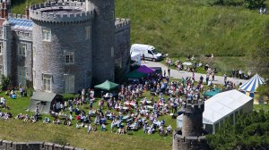 aerial pictures of the fete