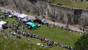 aerial pictures of the fete