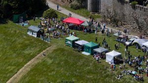 aerial pictures of the fete