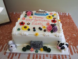 The cake